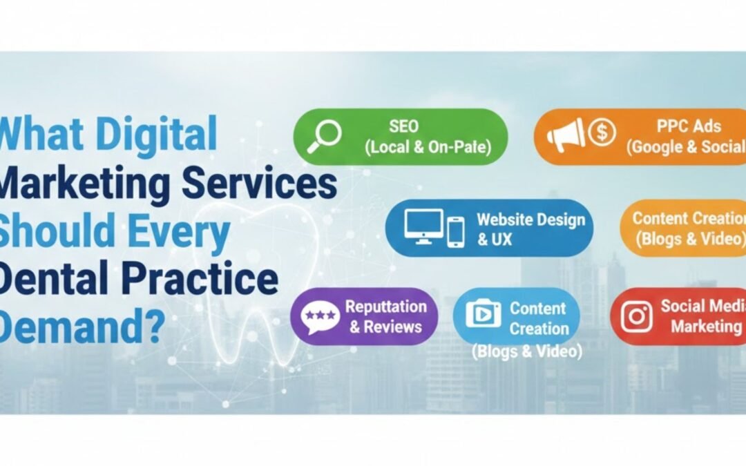 What Digital Marketing Services Should Every Dental Practice Demand?